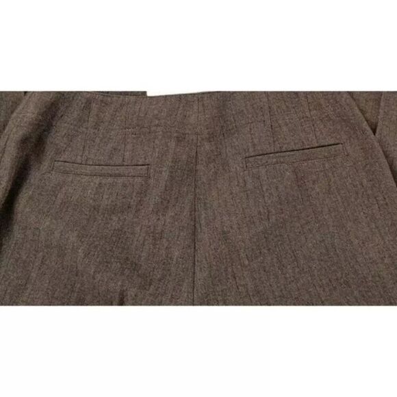 Sigrid Olsen Dress Pants Womens 6 High Rise Flat Front Chino Trousers Officewear - Picture 6 of 7